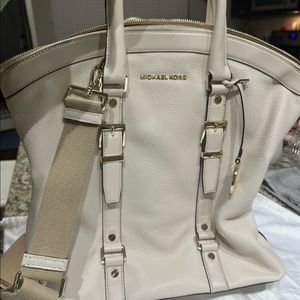 MICHAEL KORS LIMITED LEATHER OPTIC WHITE NWOT